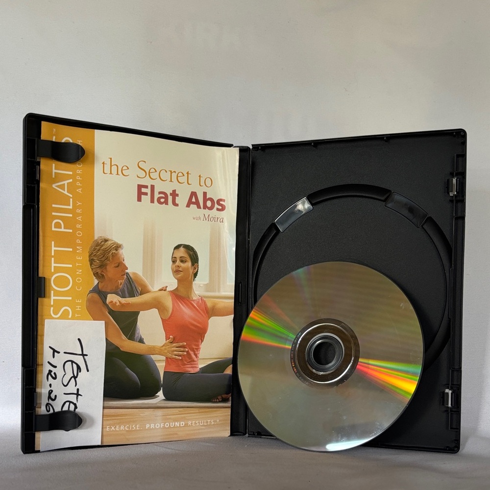 STOTT PILATES FLAT ABS DVD - TESTED - Picture 5 of 7
